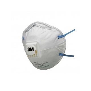 3M FACE MASKS FFP2 VALVED MOULDED (10 PER BOX)