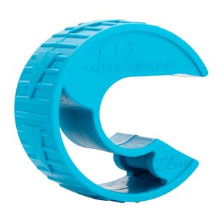 OX Pro POLYZIP Plastic Pipe Cutter 22mm