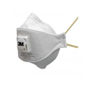 3M AURA FACE MASK FFP1 FOLD FLAT VALVED (10 PER BOX)