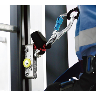 Guide Rail Fall Protection System
