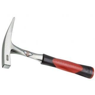 GEOLOGISTS HAMMER WITH POINT OR EDGE (Red/Black)